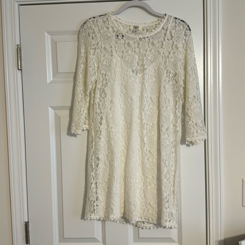 White Lace Dress